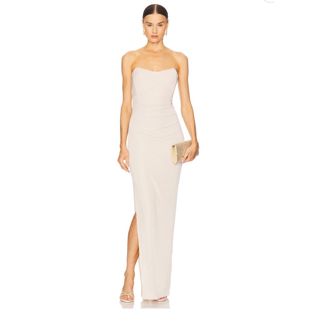Katie May Dress Sway Gown in Champagne
